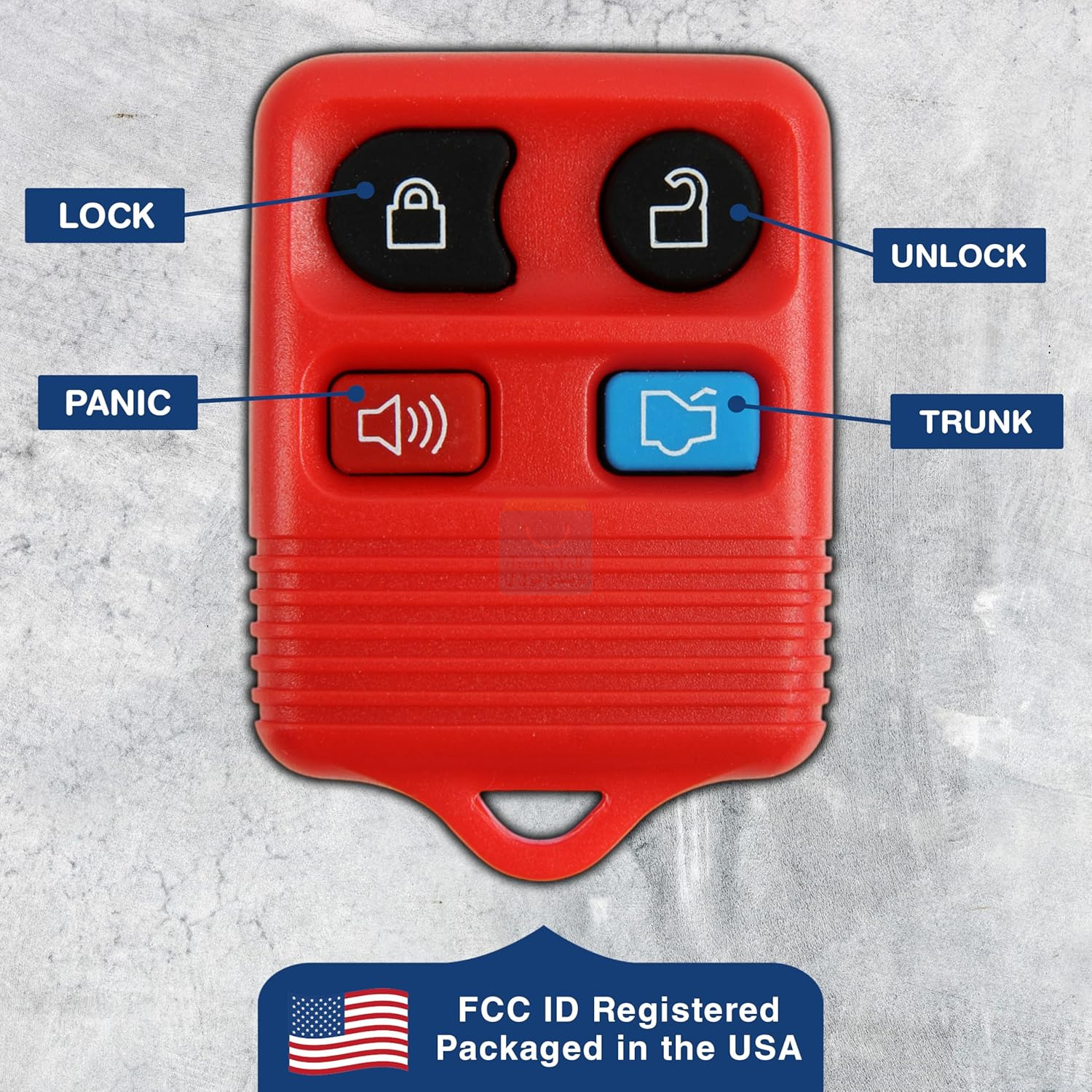 جهاز تحكم للدخول بدون مفتاح Keyless Option مفاتيح استبدال عالية الجودة باللون الأسود
