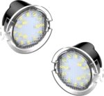 مصباح ليد كامل تحت المرآة الجانبية 2 قطعة