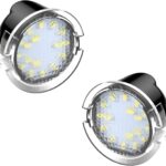 مصباح ليد كامل تحت المرآة الجانبية 2 قطعة