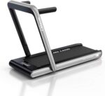 ⁦جهاز السير المتحرك سكاي لاند فيتنس 2 في 1 مشي مع وسادة ووسادة جري تحكم عن بعد ومكبر صوت بلوتوث محرك = بقوة 2.25 حصان ~4 القوة القصوى EM-1282-G رمادي⁩ - الصورة ⁦5⁩