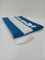 شنطة آيباد زرقاء فاخرة للمناسبات – تصميم أنيق وعصري